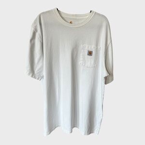 Carhartt Men’s White Short Sleeve Tee